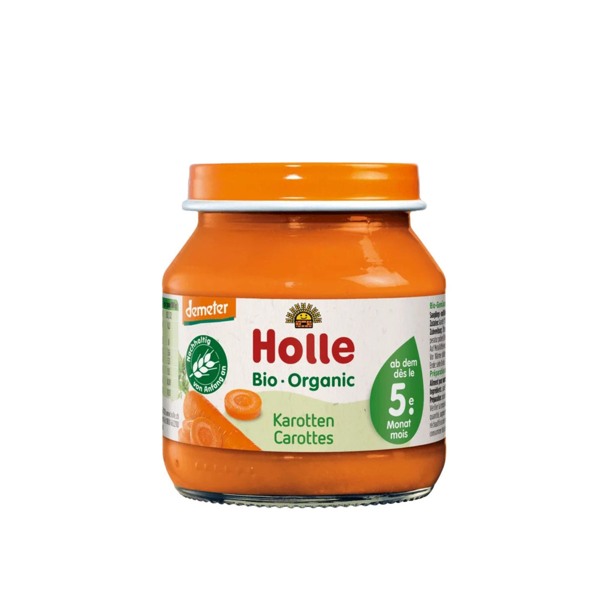 Carottes BIO - Dès 5 mois - 6 pots x 125g