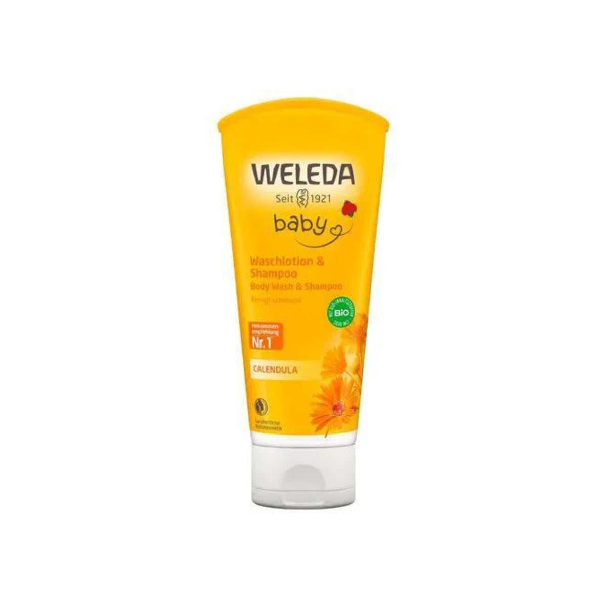 Crème Lavante Corps et Cheveux Calendula - 200 ml