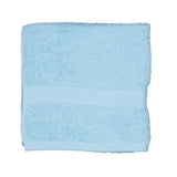 Serviette de toilette bleue claire/foncée - 50 x 100 cm